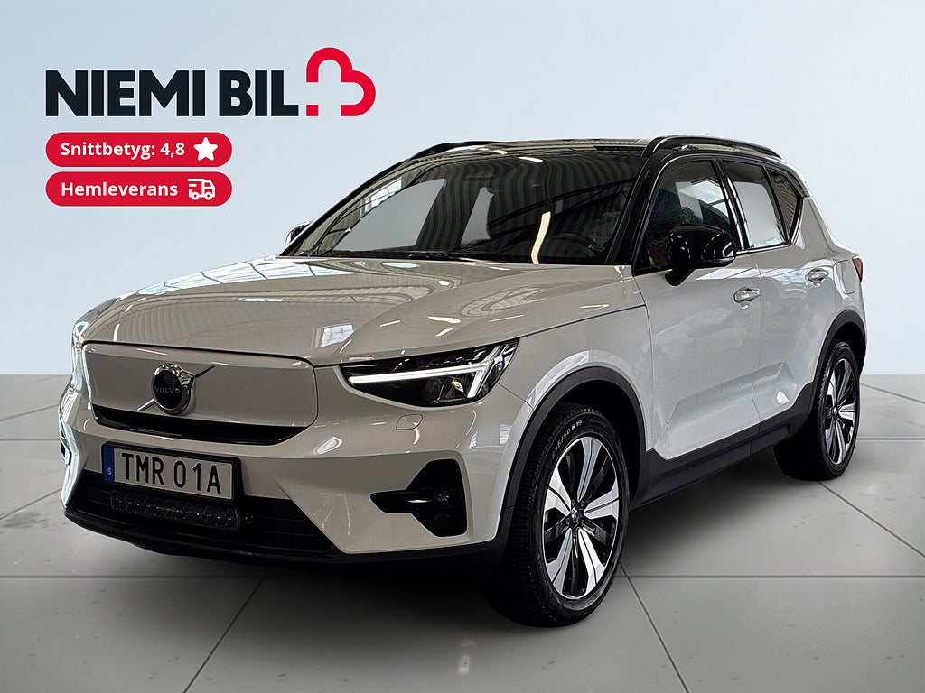 Volvo XC40 Recharge Twin Plus S&V-Hjul/Backkamera/Psens/Drag