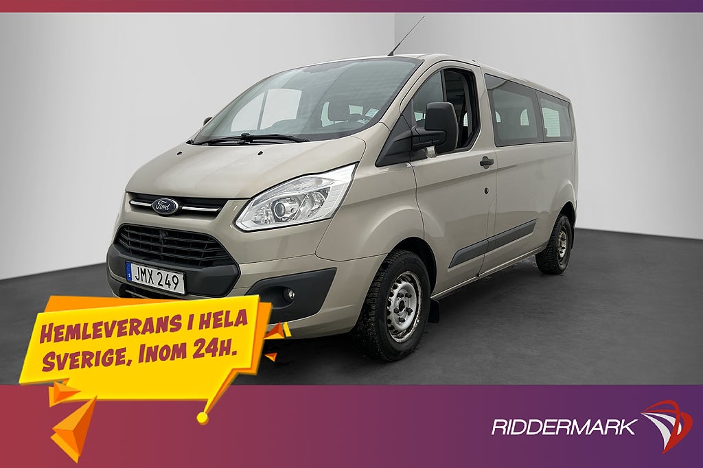 Ford Transit Custom 310 Kombi 2.0 TDCi L2 9-Sits D-Värm Drag