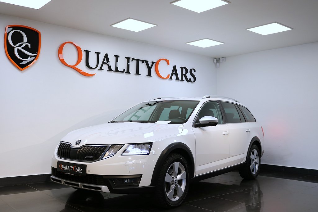 Skoda Octavia Scout 2.0 TDI 4x4 / Drag / Värmare / Cockpit