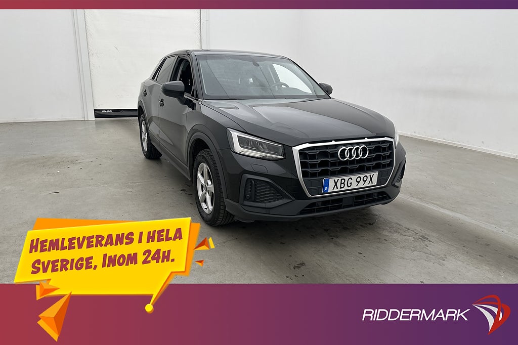 Audi Q2 35 TFSI 150hk P-sensorer Bluetooth LED Få brukare