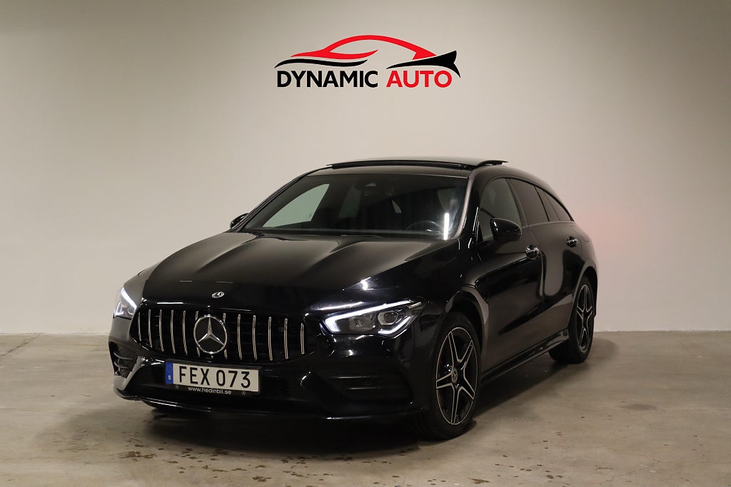 Mercedes-Benz CLA 250e SB/HYBRID/AMG/PANO/DRAG/VÄRMARE/BELYSNING/GTR