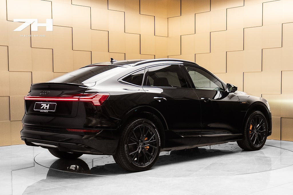Audi E-Tron Sportback 55 quattro S Line Black Ed. / B&O / Drag