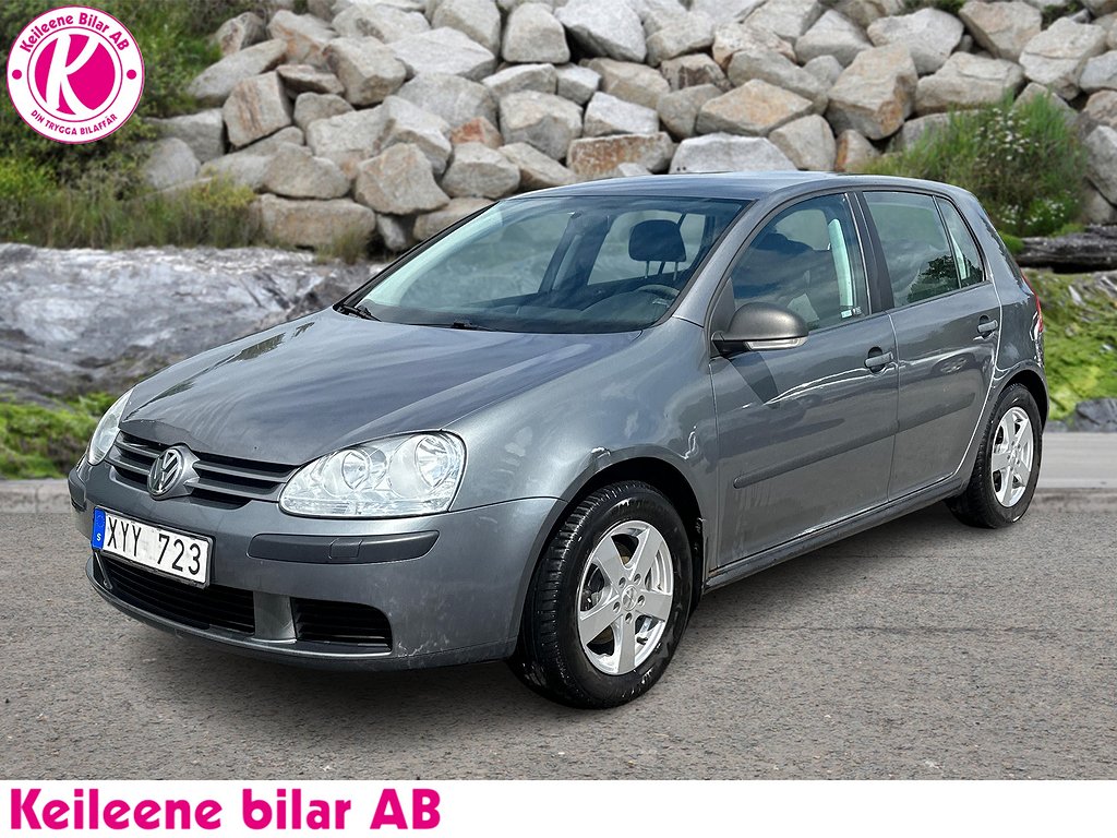 Volkswagen Golf 5-dörrar 1.6 Euro 4 BOKAD