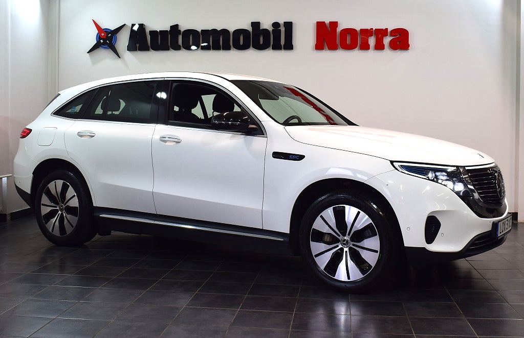 Mercedes-Benz EQC400 EQC AWD Dragkrok B-kamera GPS Keyless Adaptiv Fullserv.