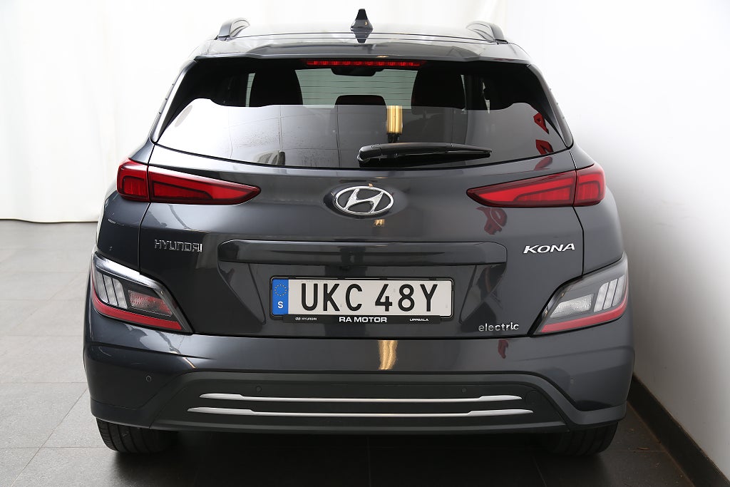 Hyundai Kona 64 kWh Advanced 204hk Skinn KRELL Head-up Nybilsgaranti 2022