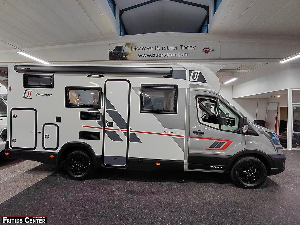 CHALLENGER S294 sport edition Drop down samt tvärbädd 210 b.