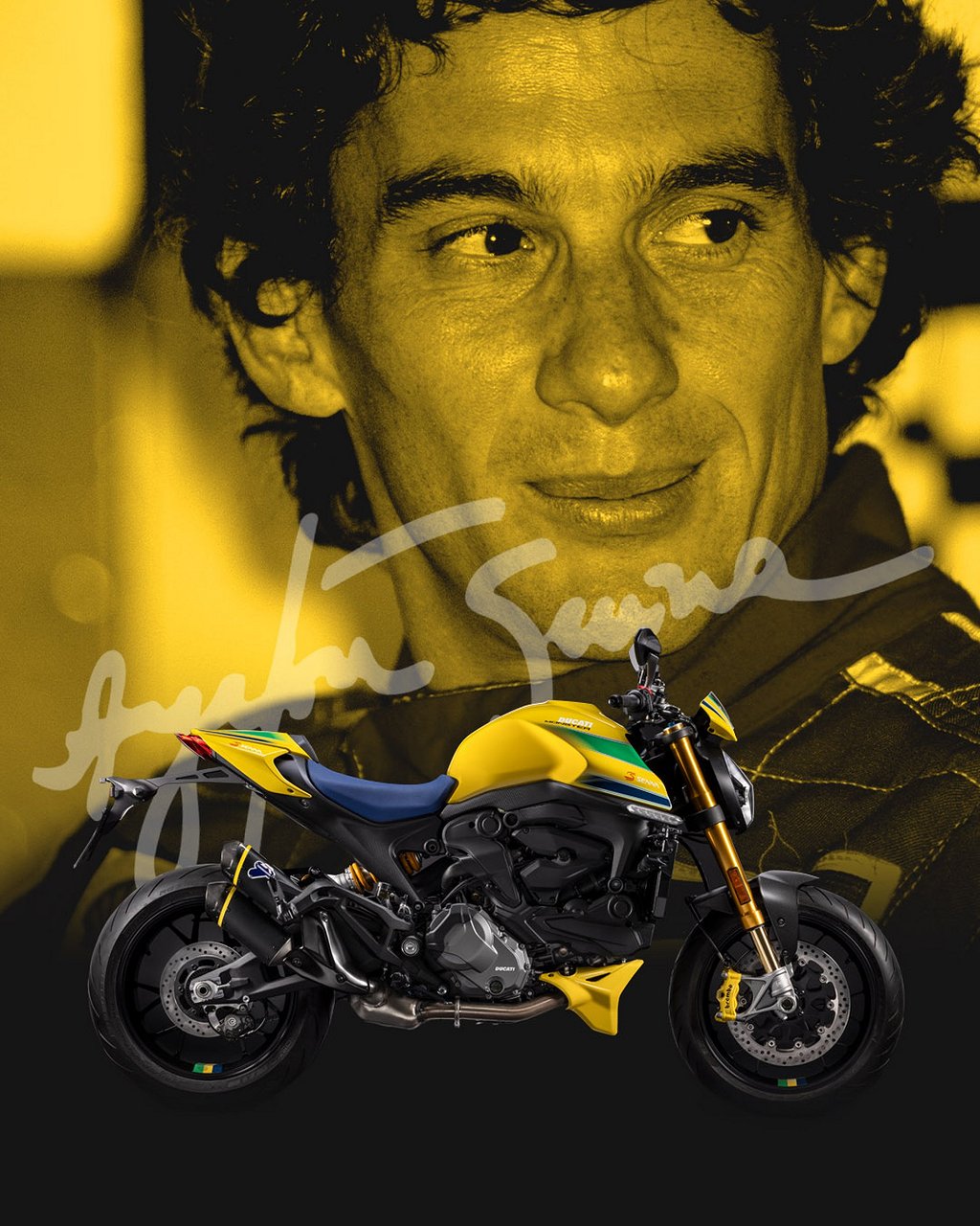 Ducati Monster  Senna limiterad upplaga 341 exemplar kölista
