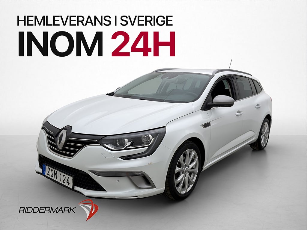 Renault Mégane Sport Tourer 1.3 TCe 140hk GT Line Kamera Nav