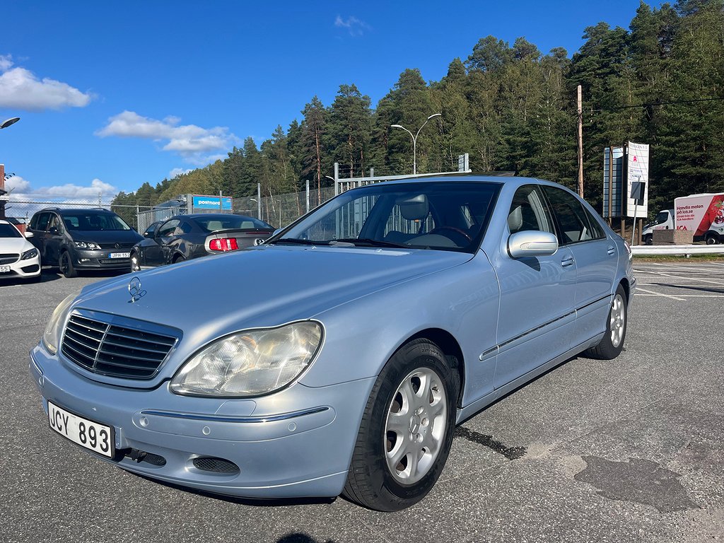 Mercedes-Benz S 500 L 306hk 9900 mil 1 Ägare Maxutrustad