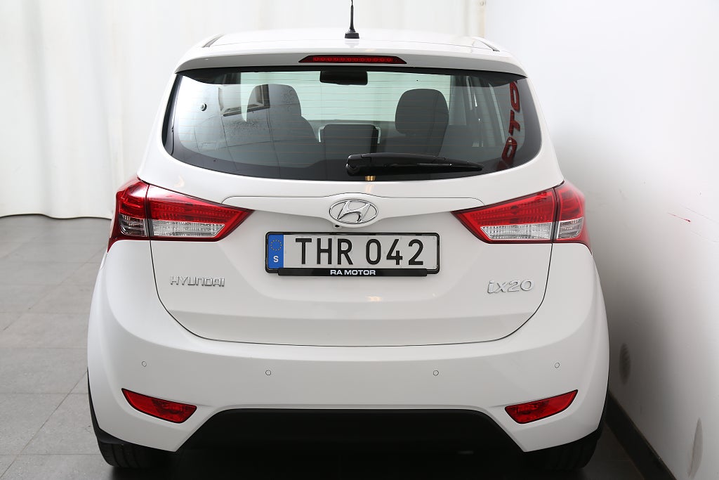 Hyundai ix20 1,6 125hk Premium Aut Kamera 1ägare Motorvärmare 2014
