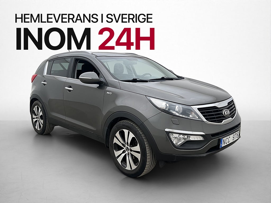 Kia Sportage 2.0 CRDi AWD Dragkrok P-Sensorer Farthållare