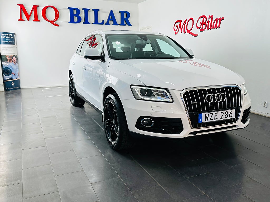 Audi Q5 2.0 TDI Quattro S Tronic Panorama låga Mil Euro 6 190hk