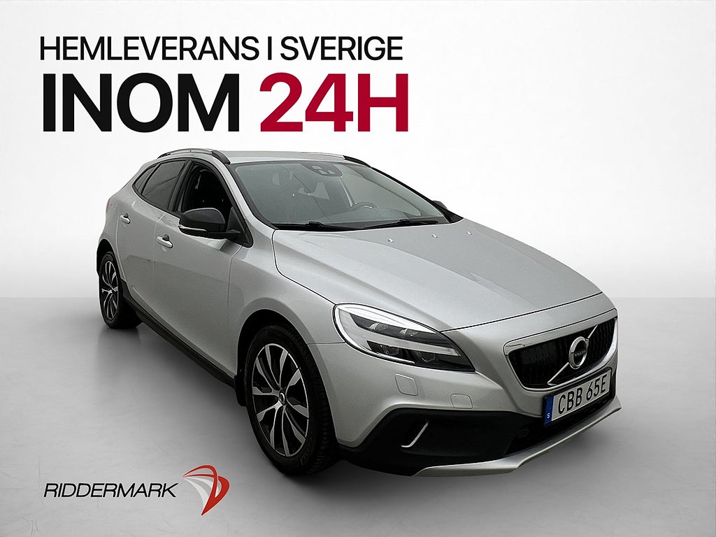 Volvo V40 Cross Country T3 Momentum VOC Kamera Skinn P-Värm
