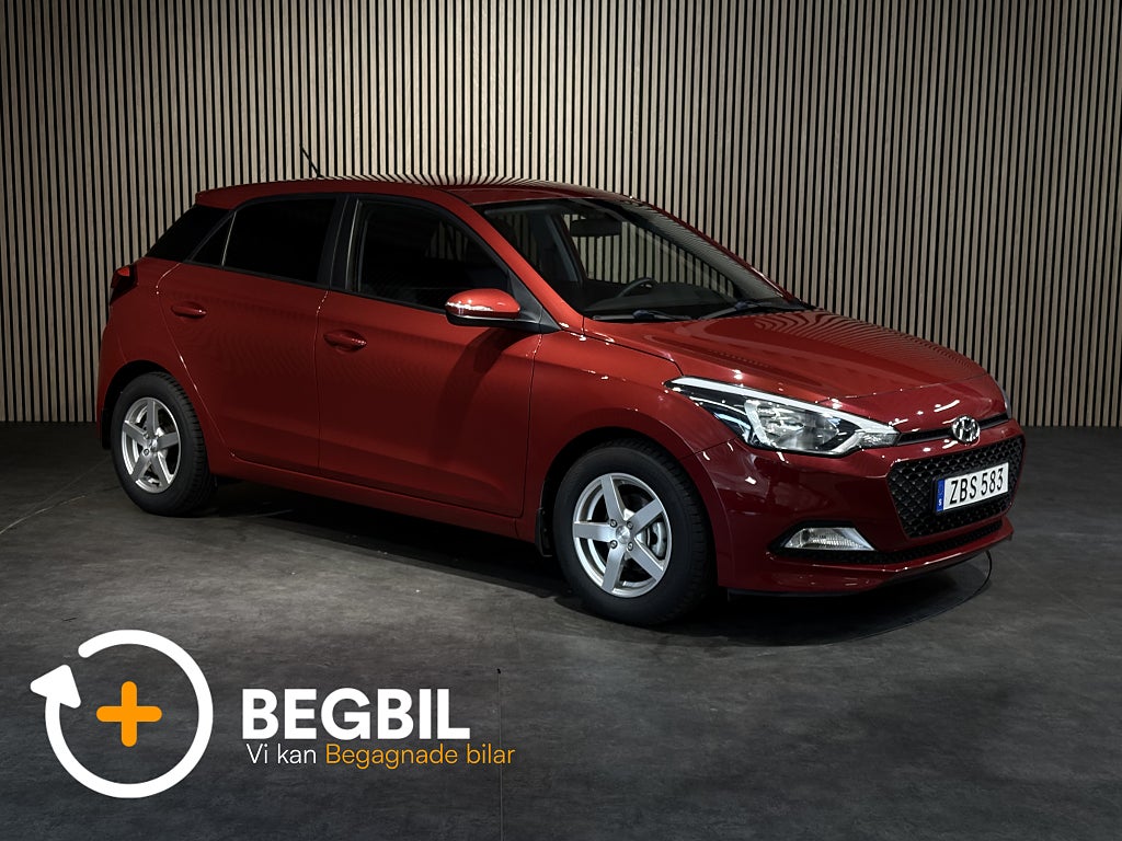 Hyundai i20 1.4 Automat Premium / Nyservad / Nybesiktigad / 0,48L/M