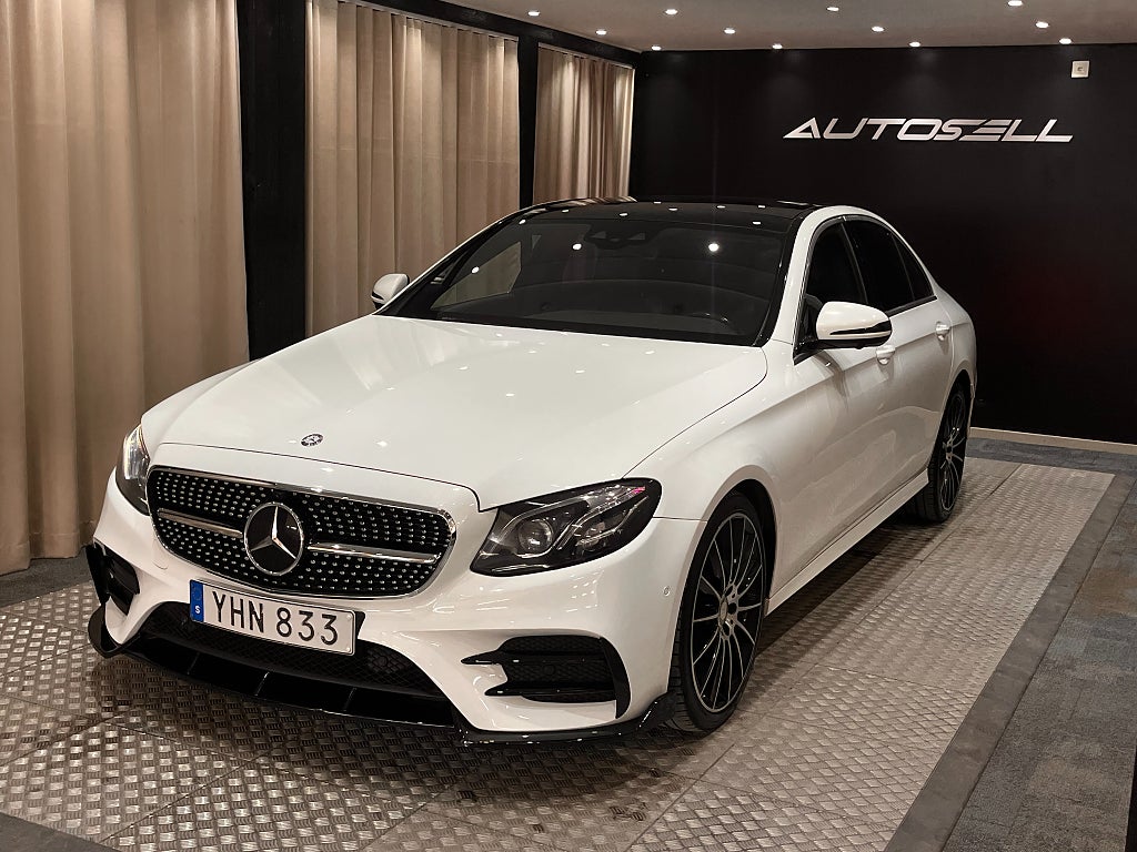 Mercedes-Benz E 220 d 9G-Tronic AMG Line Pano Night Package Välutrustad