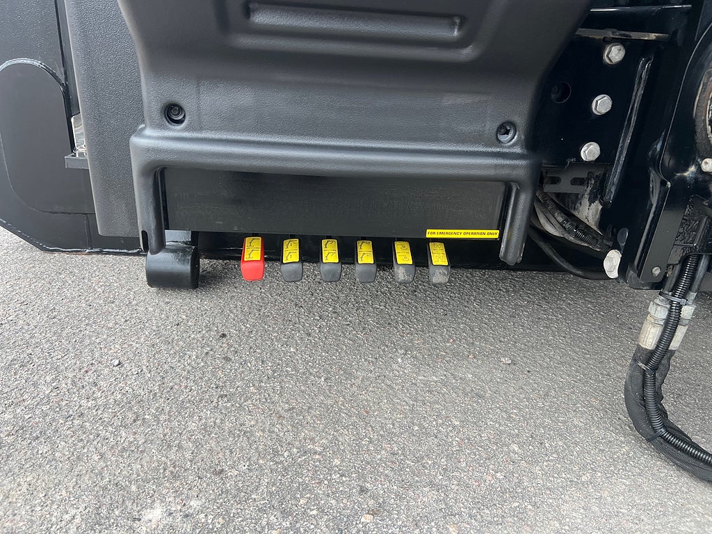 Övriga Kranflak Hiab 232-E5 kran & Schaktlucka