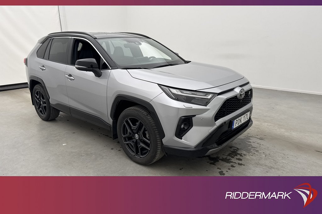 Toyota RAV4 Hybrid AWD 222hk GR Sport JBL Värmare 360° Drag