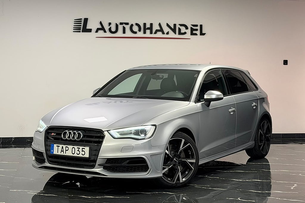 Audi S3 Sportback 2.0 TFSI quattro S Tronic 300Hk