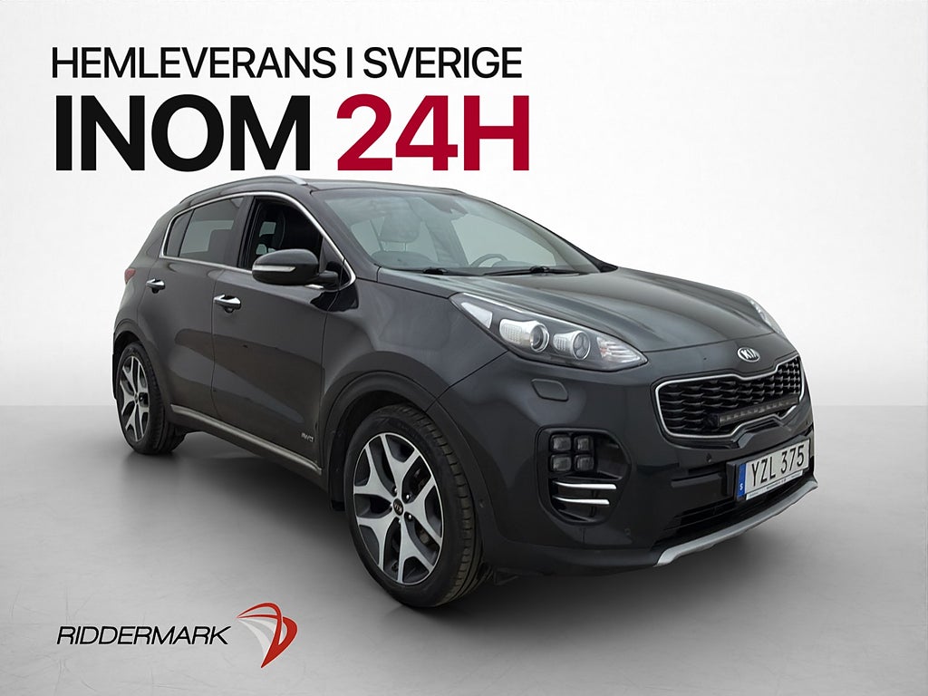 Kia Sportage 1.6 AWD GT-Line Kamera Rattvärme Läder CarPlay
