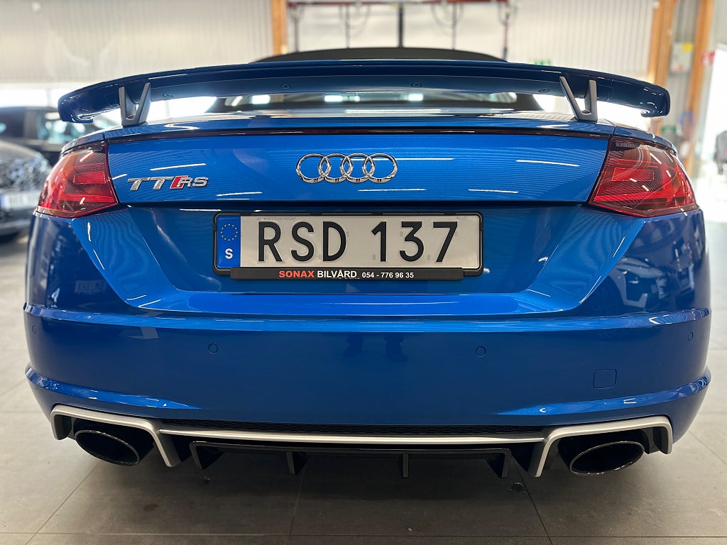 Audi TT RS Cab Quattro Roadster 2.5 400Hk S Tronic  thumbnail