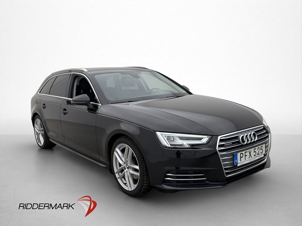 Audi A4 2.0 TDI 190hk Quattro Proline Värmare Sensorer Drag