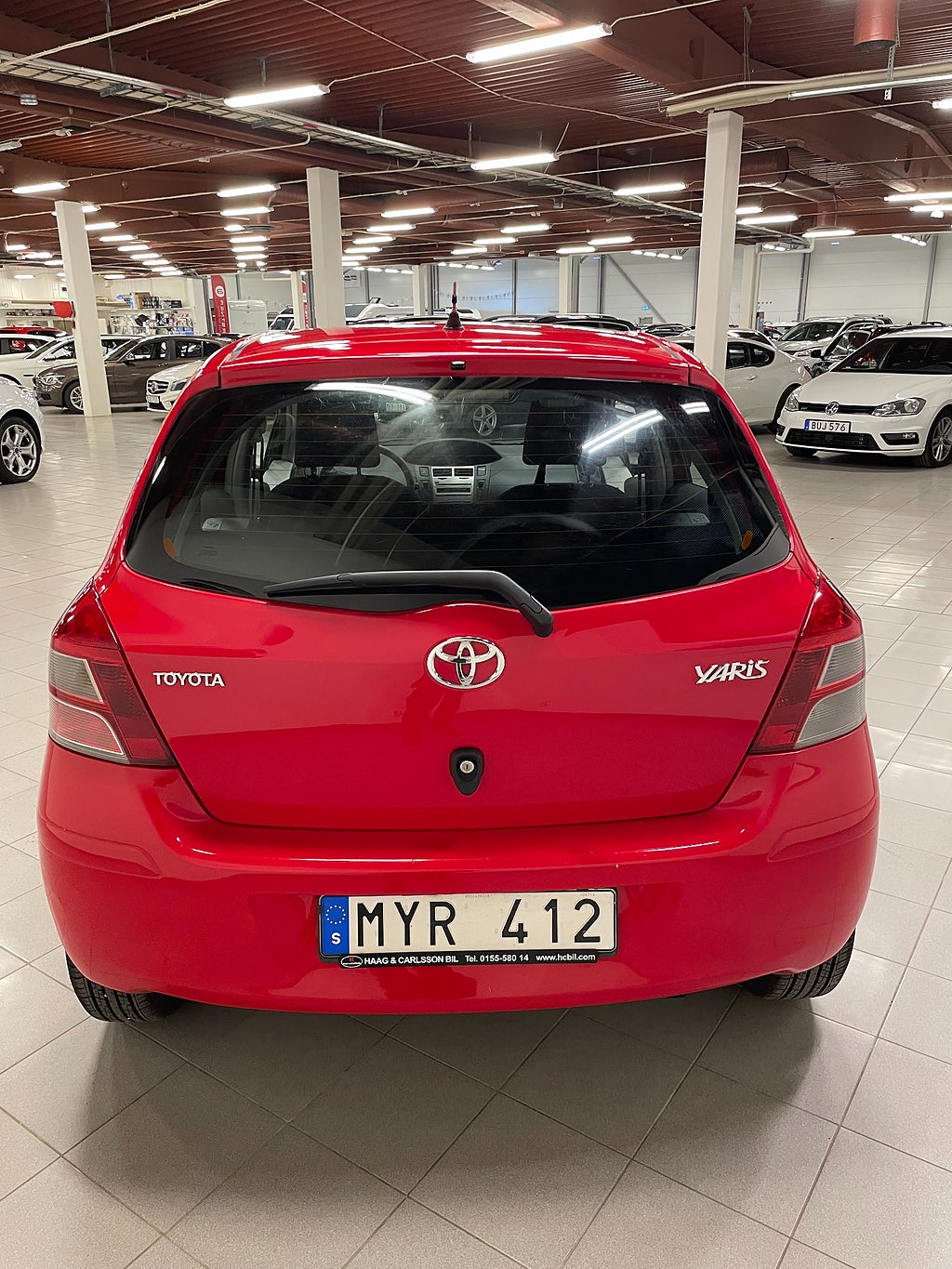 Toyota Yaris 1,0 Nybesiktigad Tom 27-10-31