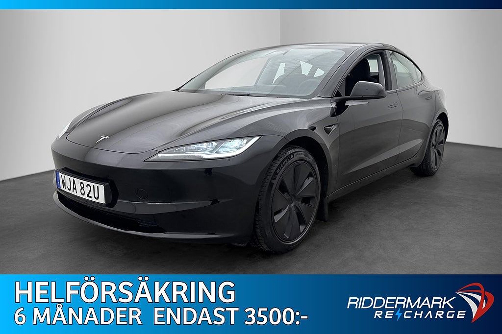 Tesla Model 3 Long Range AWD Autopilot Skärm bak