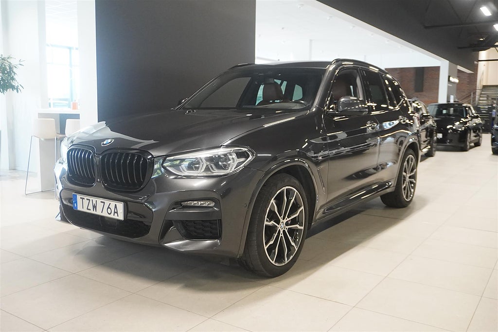BMW X3 xDrive30i 252hk M Sport HUD DAP Drag Värmare H K 360 Helljusass