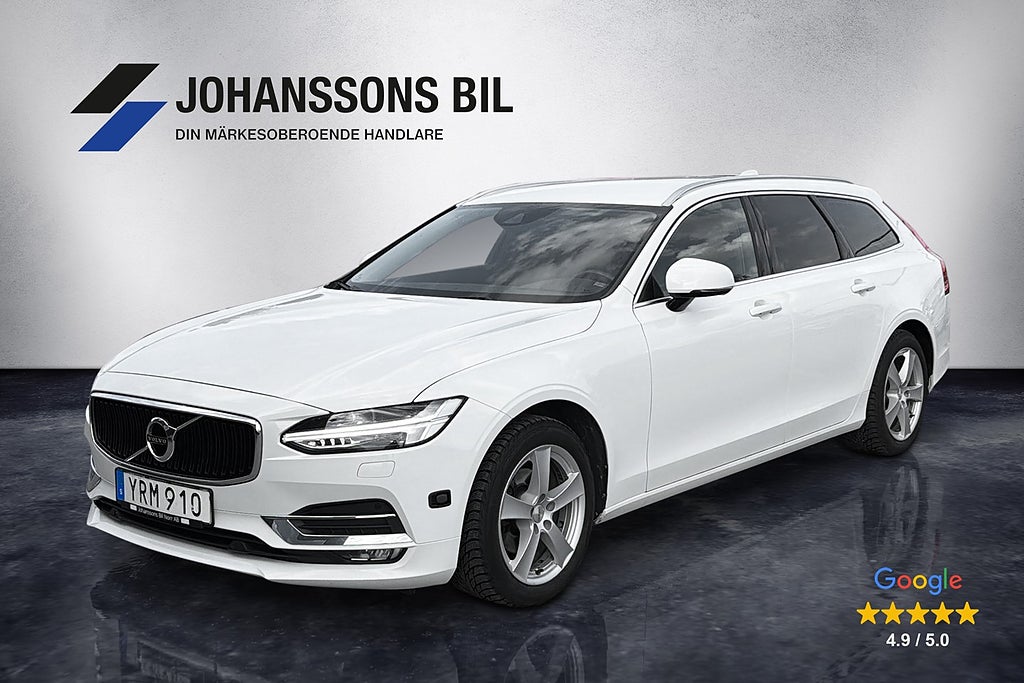 Volvo V90 D3 Business Advanced Kamera VOC Värmare Drag Navi