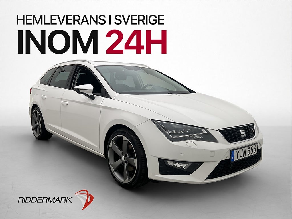 Seat Leon ST 2.0 TDI 4D 150hk FR Pano Kamera Drag Halvskinn