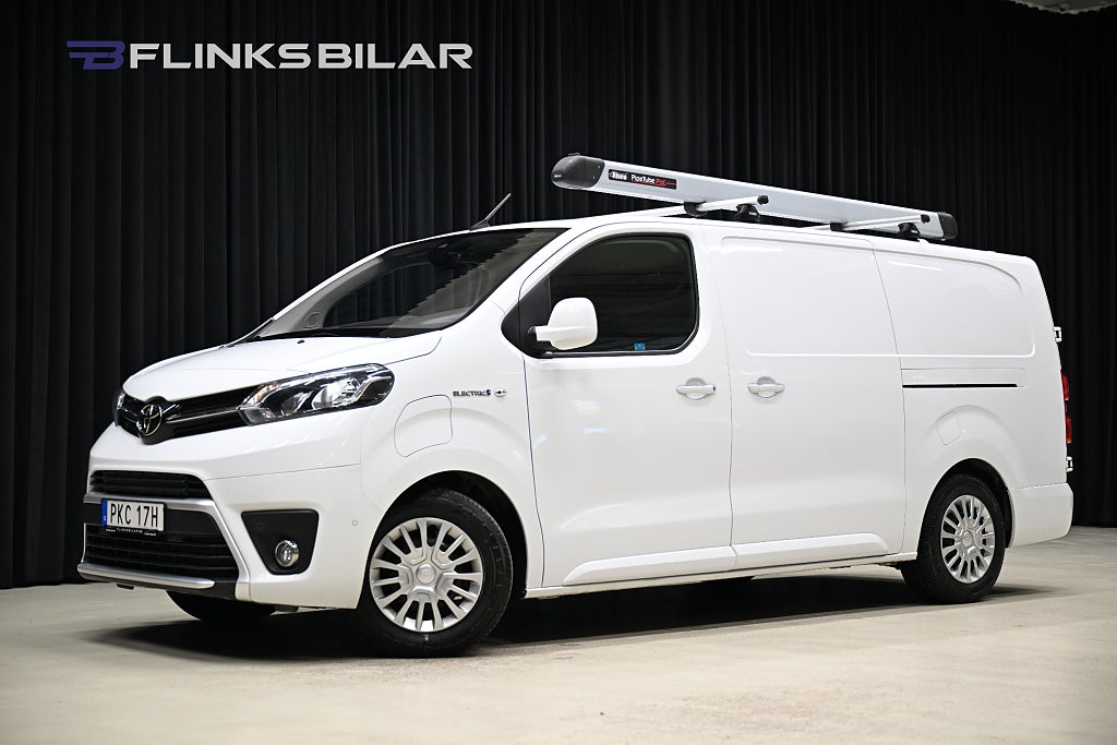 Toyota Proace Electric 136HK 75kWh Inredd|Servicebil|Dubbeldörr|SeUTR