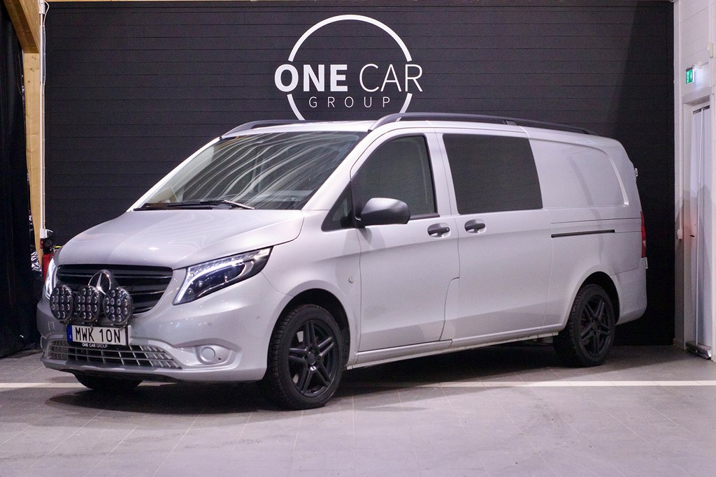 Mercedes-Benz Vito Mixto 119 CDI 4x4 X-Lång D-Värm Drag Moms