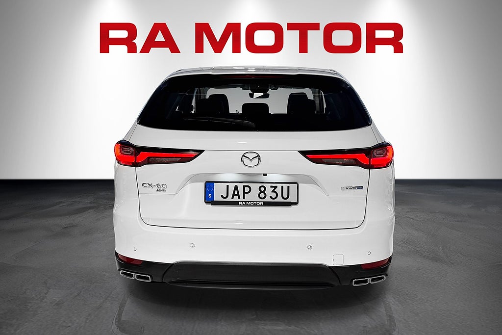 Mazda CX-60 PHEV Exclusive AWD Aut Nybilsgaranti NAV|HUD 2024