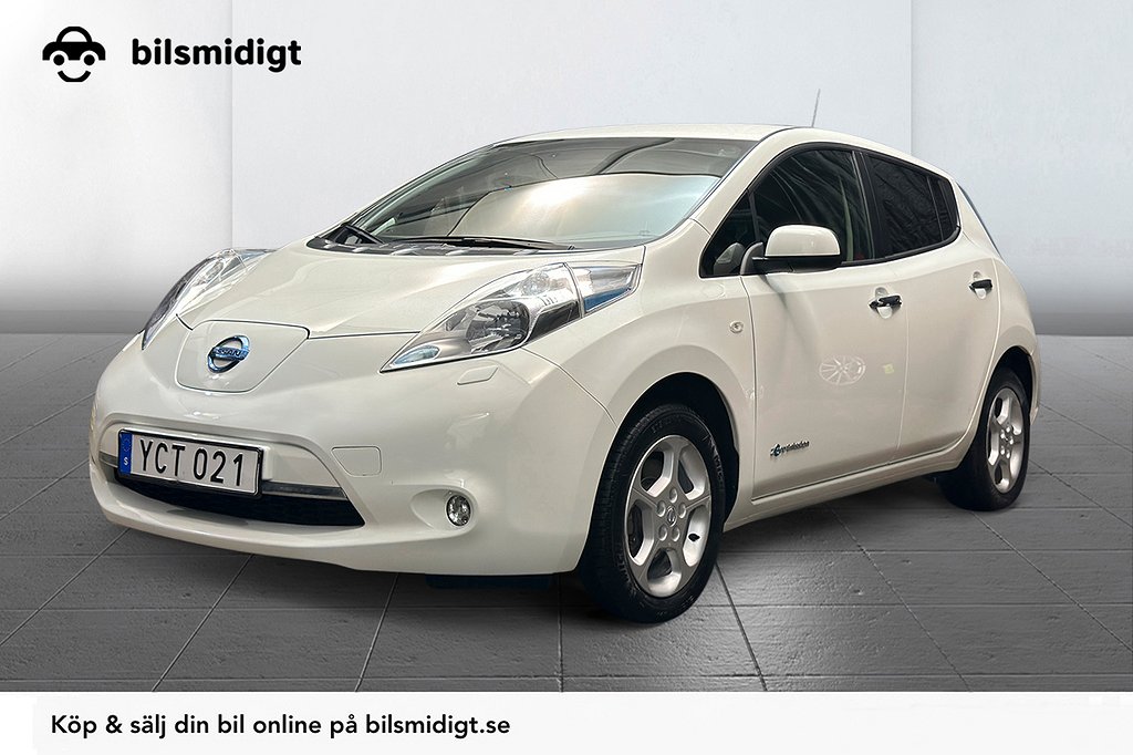 Nissan Leaf 30 kWh GPS Backkamera Rattvärme Lågmil 109 hk 