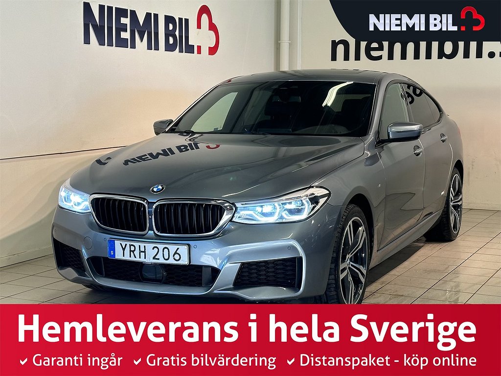 BMW 630 d xDrive GT Aut M Sport Dvärm Pano HuD H/K Drag SoV