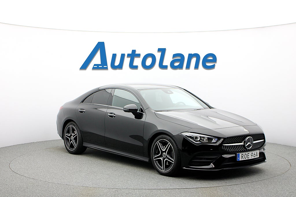 Mercedes-Benz CLA 180 AMG Coupé, Kamera, Värmare, Keyless, Ambient 136hk