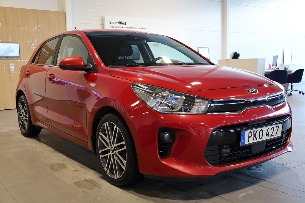 Kia Rio 1,2 Advance Plus 5d Navi Kamera PDC CarPlay Rattvärme 2017