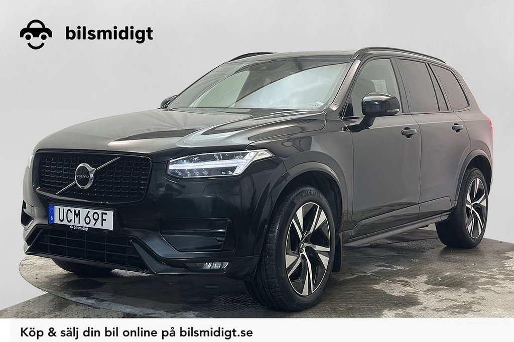 Volvo XC90 B5 AWD R-Design 7sits Pano Harman/Kardon VoC Moms