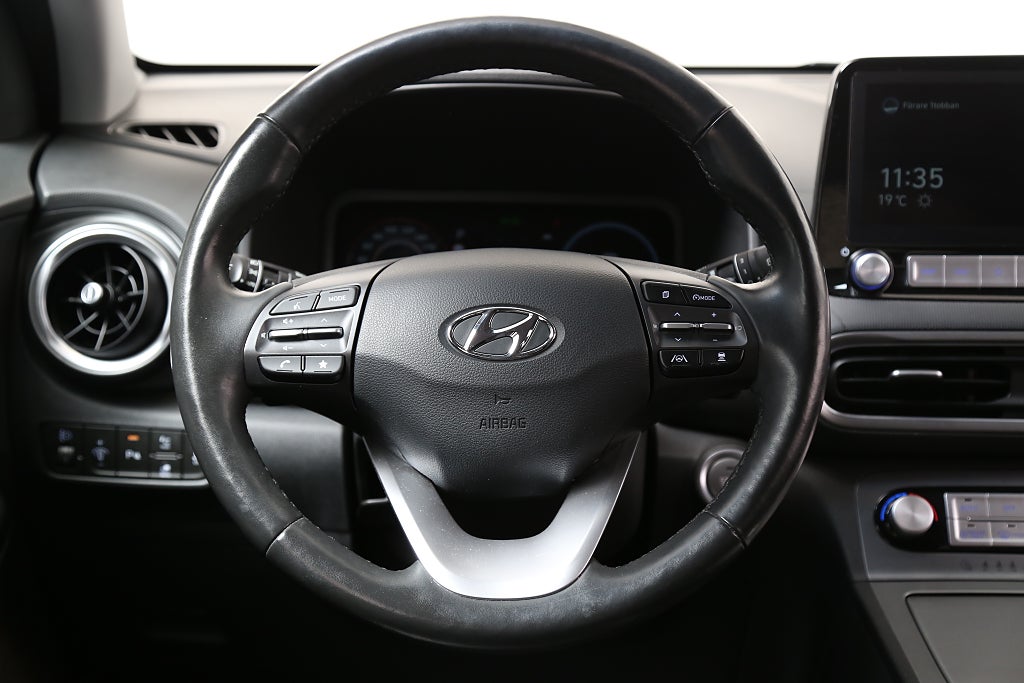 Hyundai Kona 64 kWh Advanced 204hk Skinn KRELL Head-up Nybilsgaranti 2022