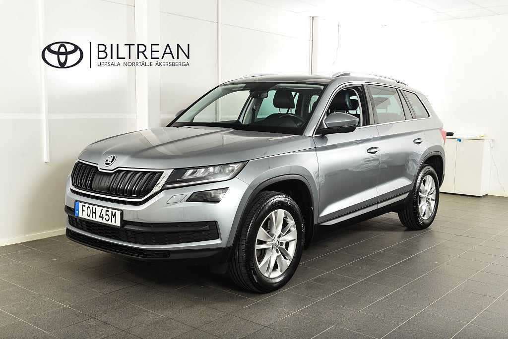Skoda Kodiaq 7-sits 2.0 TSI 4x4 Pano Värmare Drag Navi Skinn V-hjul