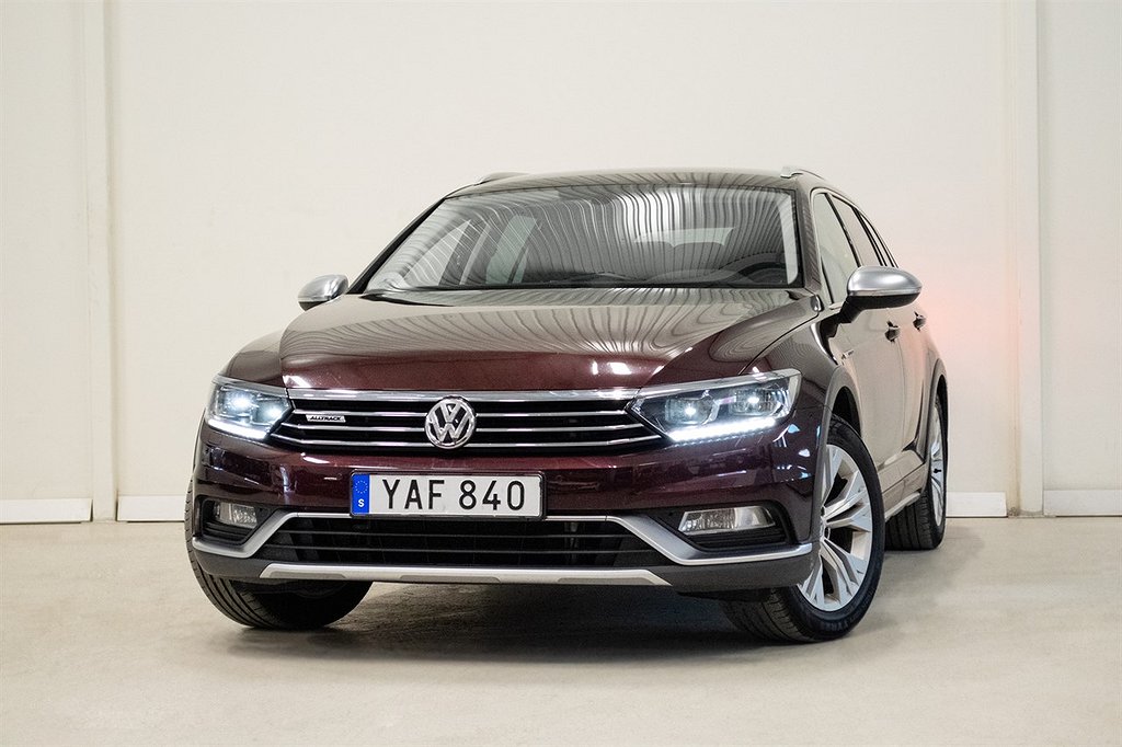 Volkswagen Passat Alltrack 2.0 TDI 4M D-värm Drag Rattvärme 190hk