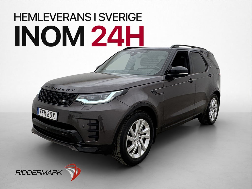 Land Rover Discovery D300 R-Dynamic SE 7-Sits Pano 360° Drag