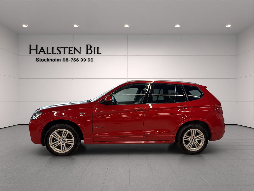 BMW X3 xDrive20d Aut M Sport Drag Skinn Svensksåld