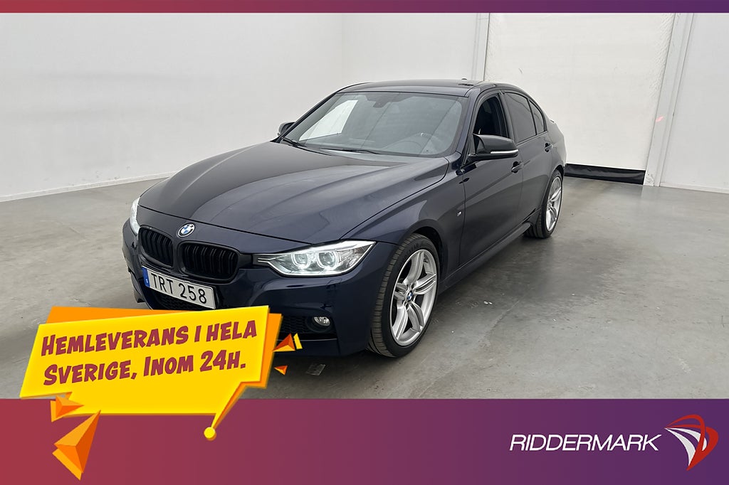 BMW 335i xDrive Sedan M Sport Värm H/K Kamera Drag Sv.Såld