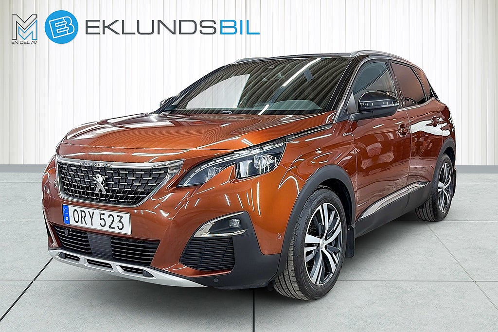 Peugeot 3008 1.6 THP 165 EAT GT-Line 1-ägare Carplay Drag B-kamera 