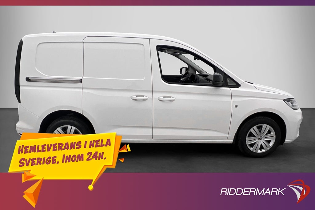 Volkswagen Caddy Cargo 2.0TDI 4M Värmare B-Kam CARPLAY MOMS