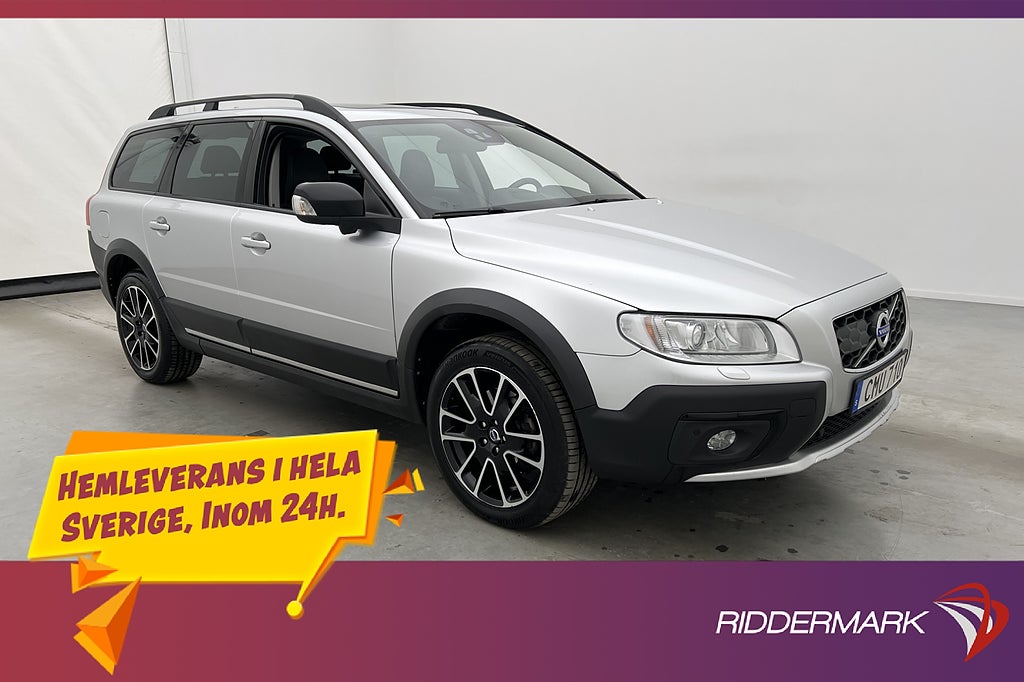 Volvo XC70 D4 AWD Dynamic Edition Skinn Taklucka VoC Värm