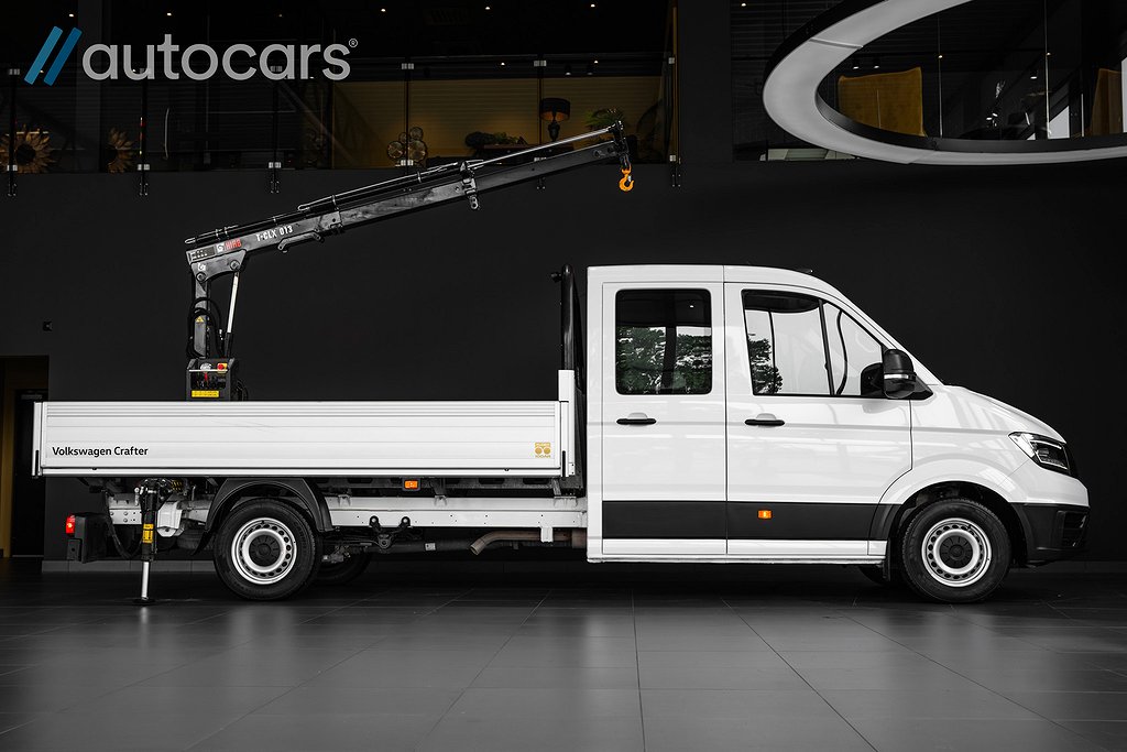 Volkswagen Crafter 4Motion 6-sits|Kranbil|Leasbar|Värmare