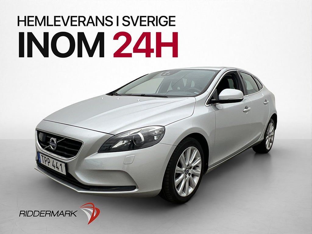 Volvo V40 D4 190hk Momentum Värmare VOC Navigation