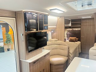 Husvagn, 1-axl Kabe ROYAL 630 TDL FK KS 15 av 28